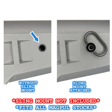 2x Quick Detach (QD QDM) Sling Mount Kit - Single Sided - Stainless Steel *Free Shipping* Works with all Magpul Stocks