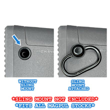 Quick Detach (QD QDM) Sling Mount Kit - Single Sided - Stainless Steel *Free Shipping* Works with all Magpul Stocks