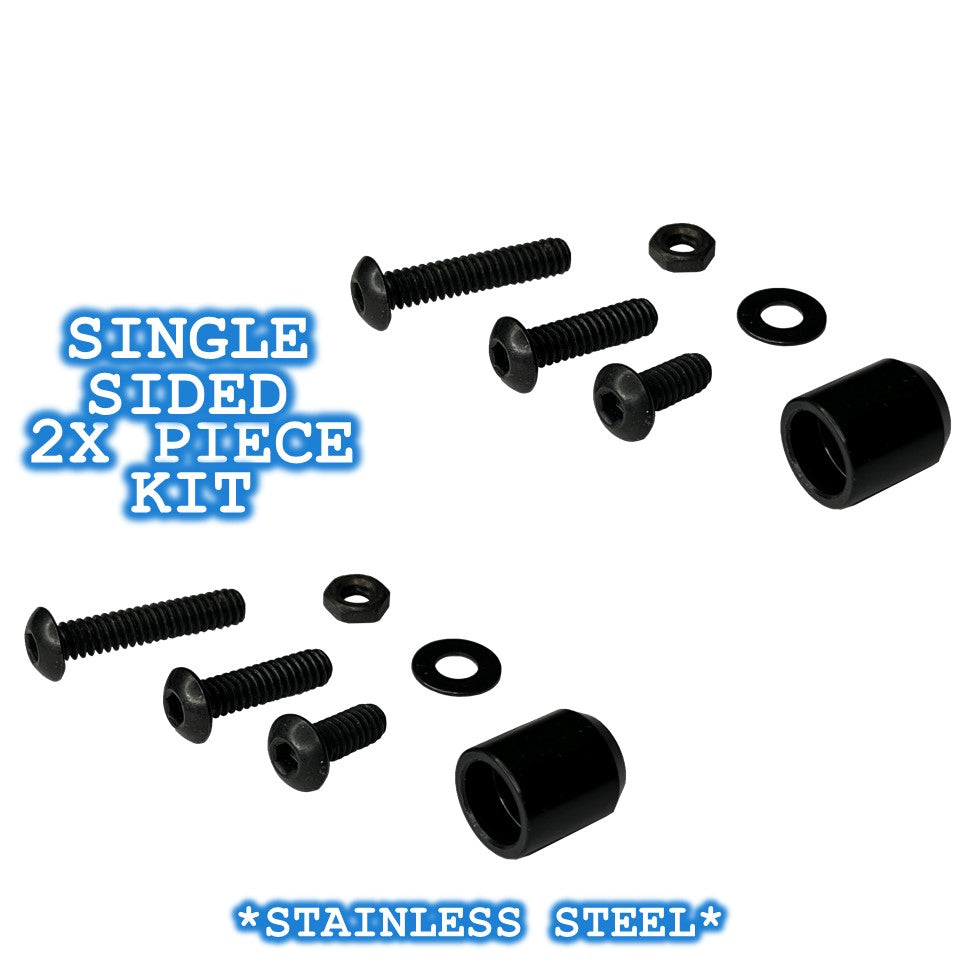 2x Quick Detach (QD QDM) Sling Mount Kit - Single Sided - Stainless St ...